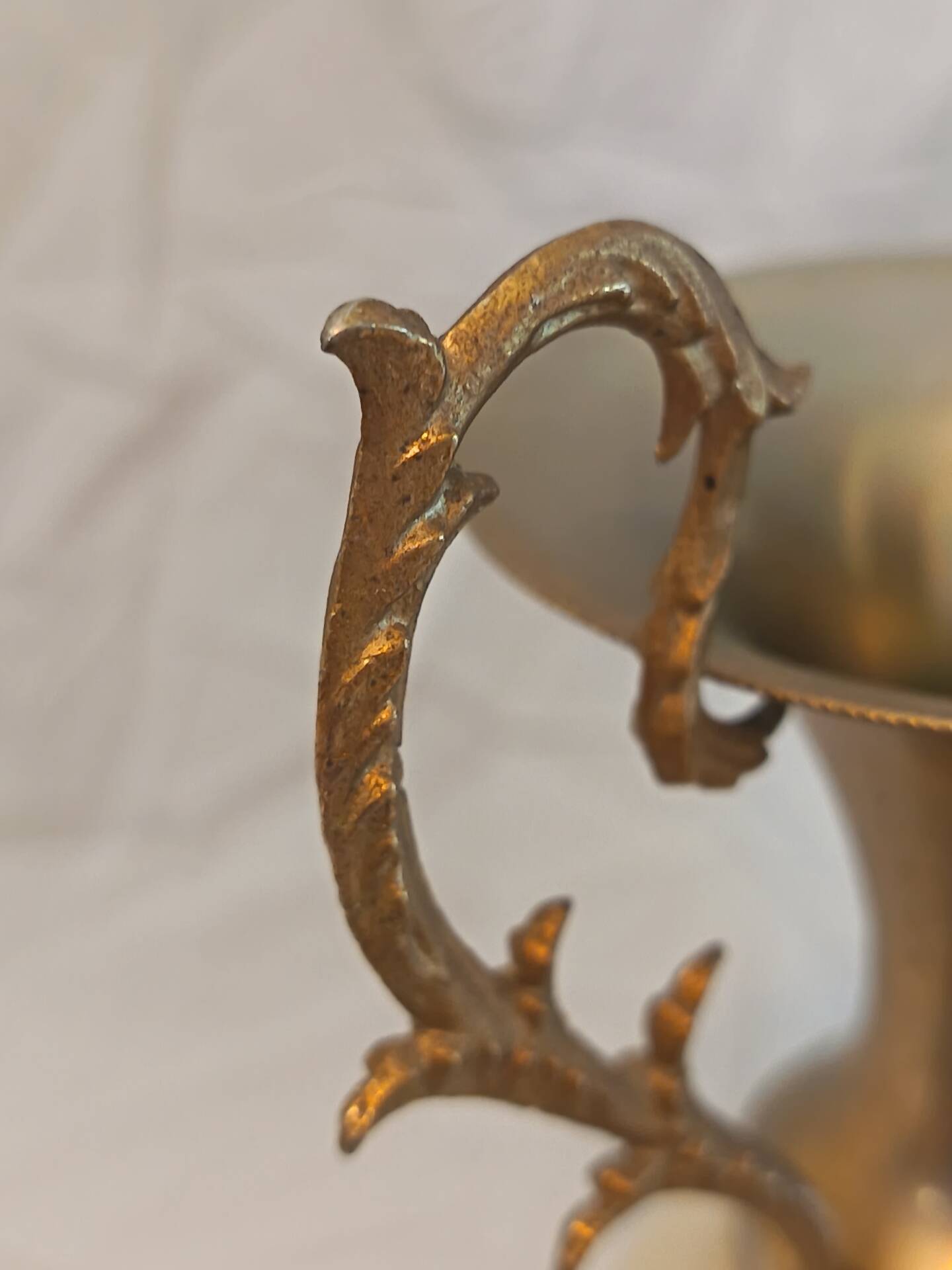 Vase en onyx Vintage.