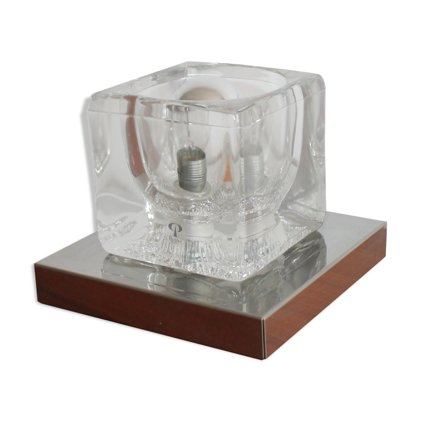 Lampe Peill & Putzler ice cube vintage 1970