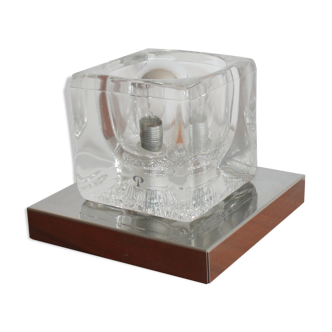 Lampe Peill & Putzler ice cube vintage 1970