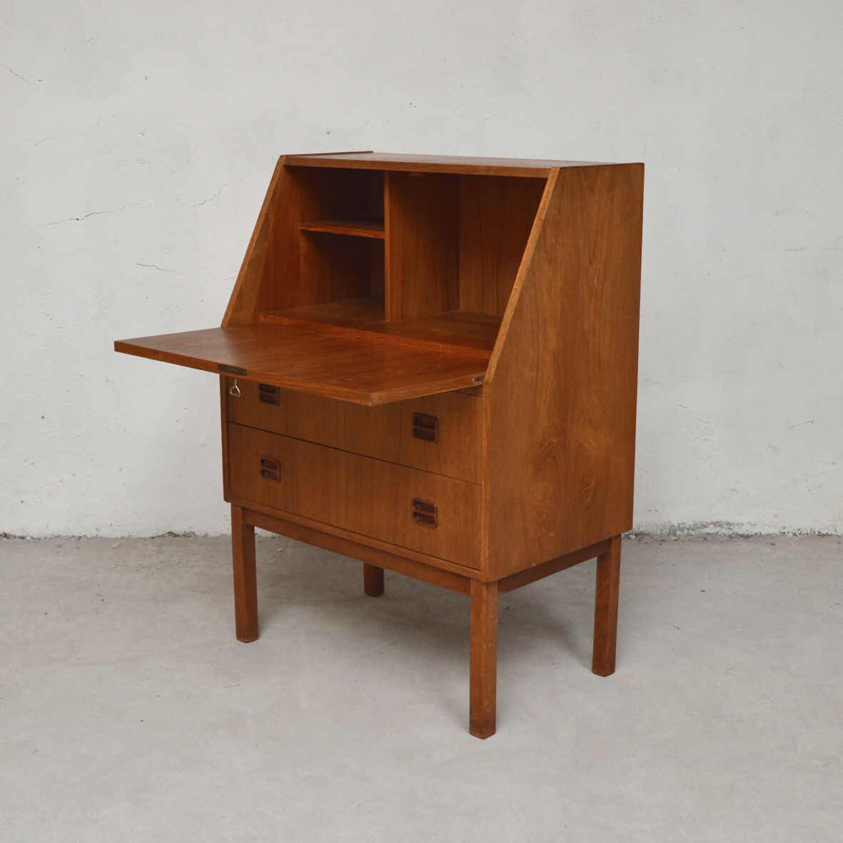 Scandinavian teak secretary years 60