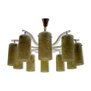 Lustre en plastique rétro