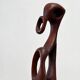 1960's abstract wooden sculpture