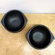 Pair of pottery bowls from La Chamba, Colombia