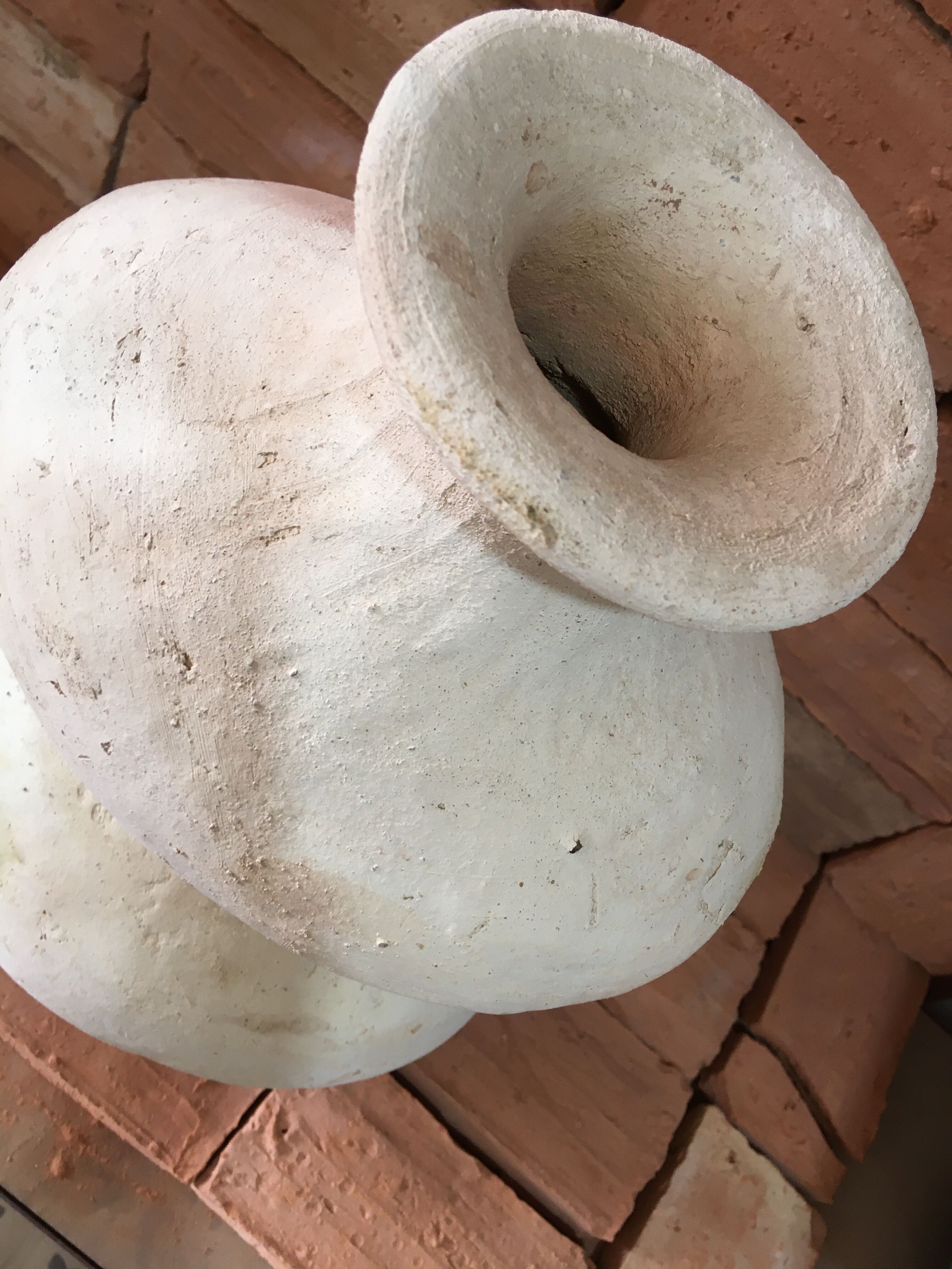 Authentic Tamegroute pottery vase