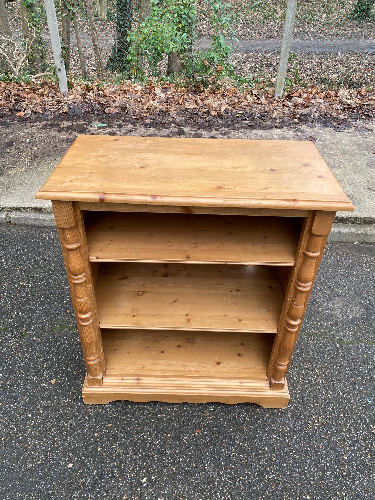 Vintage wooden shelf from Interior's in 1980s English style.