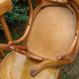 Lot of 6 Mahieu bistro chairs, numbered