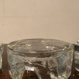 Set of 3 tea light candle holders from the 70s