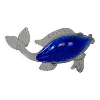 Italian Murano Glass Fish by Fratelli Toso, Italy, 1960s