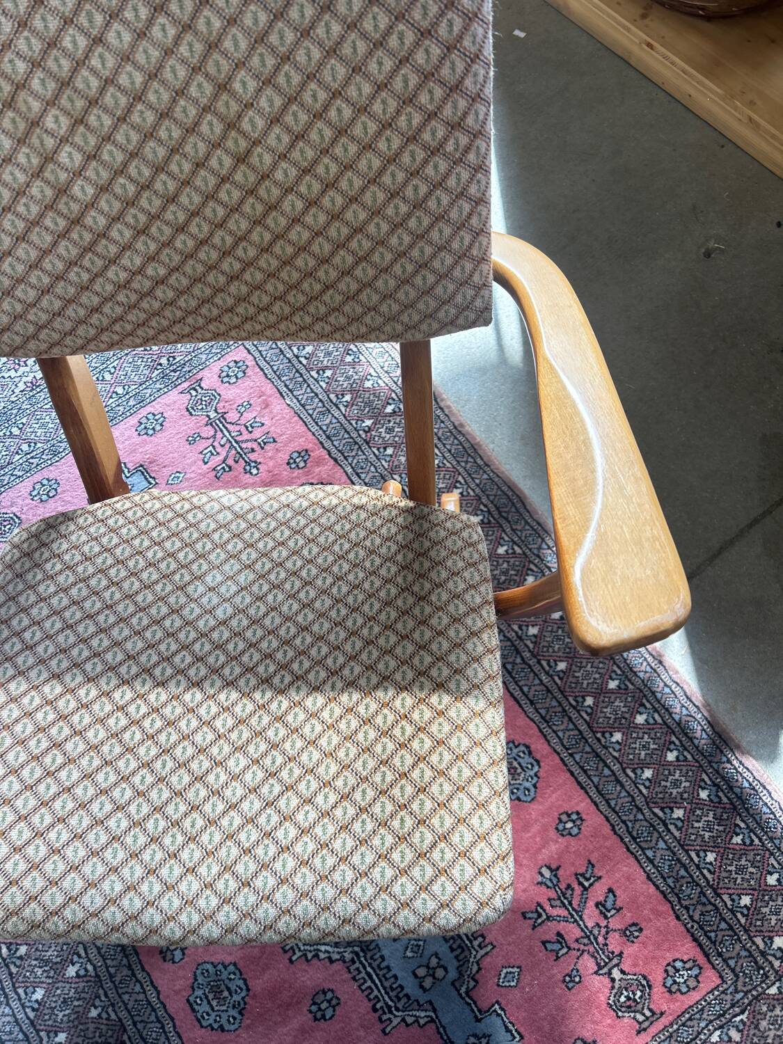 Fauteuil pliant vintage relax