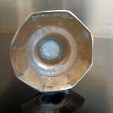 Copper-plated bronze candlestick, 18th century