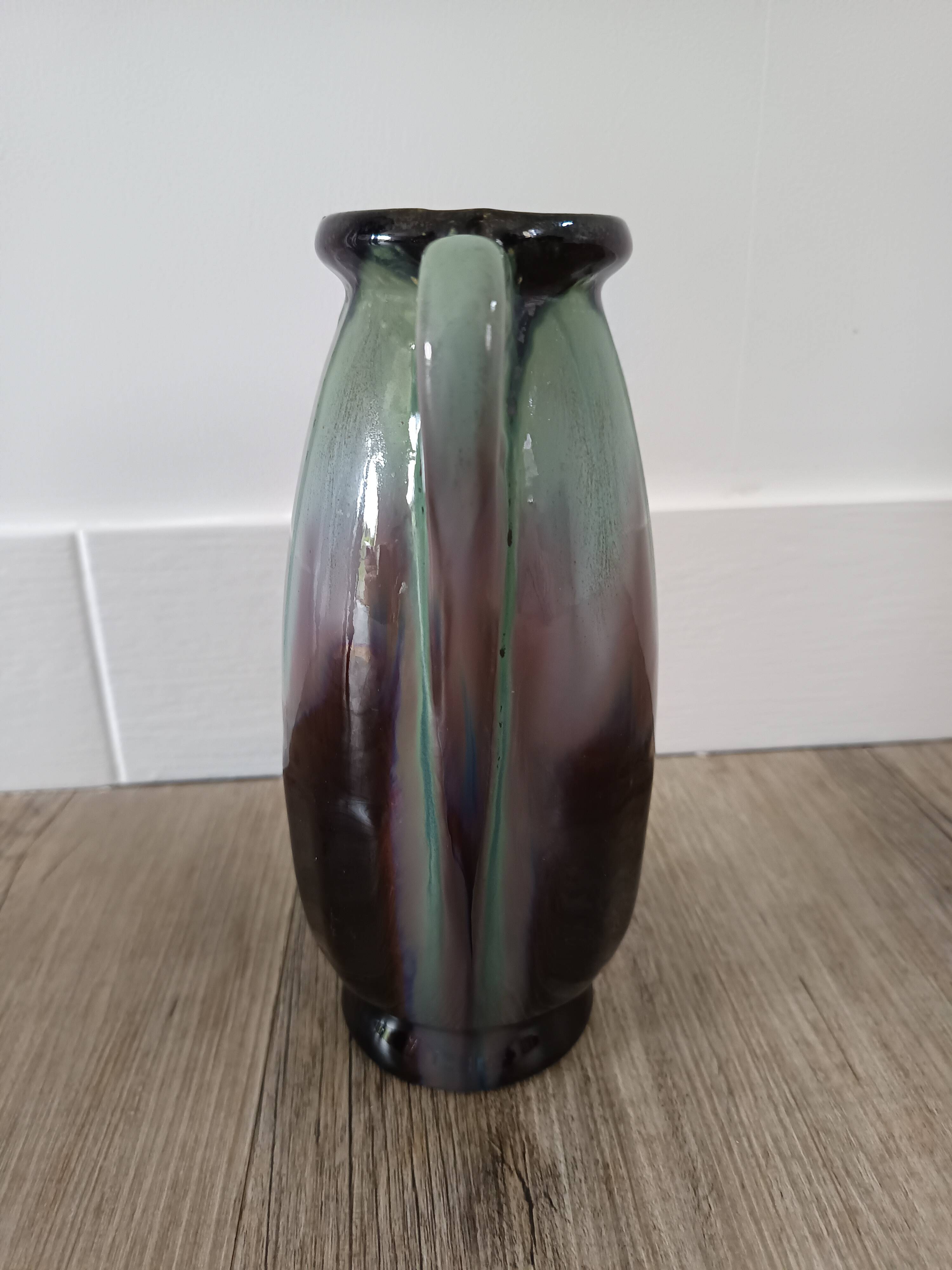 Art Deco ceramic vase no. 478 - Thulin Faience Factory