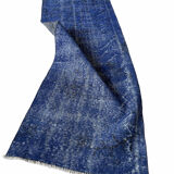Tapis étroit turc en détresse 304 x 76 cm