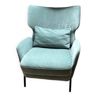 Alex velvet armchair