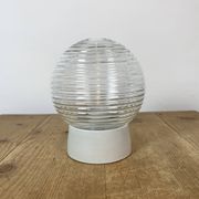 Vintage White Porcelain Ceiling Light, 1970s