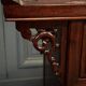 Console en bois de fer Chine ou Indochine début XXe incrustations nacre