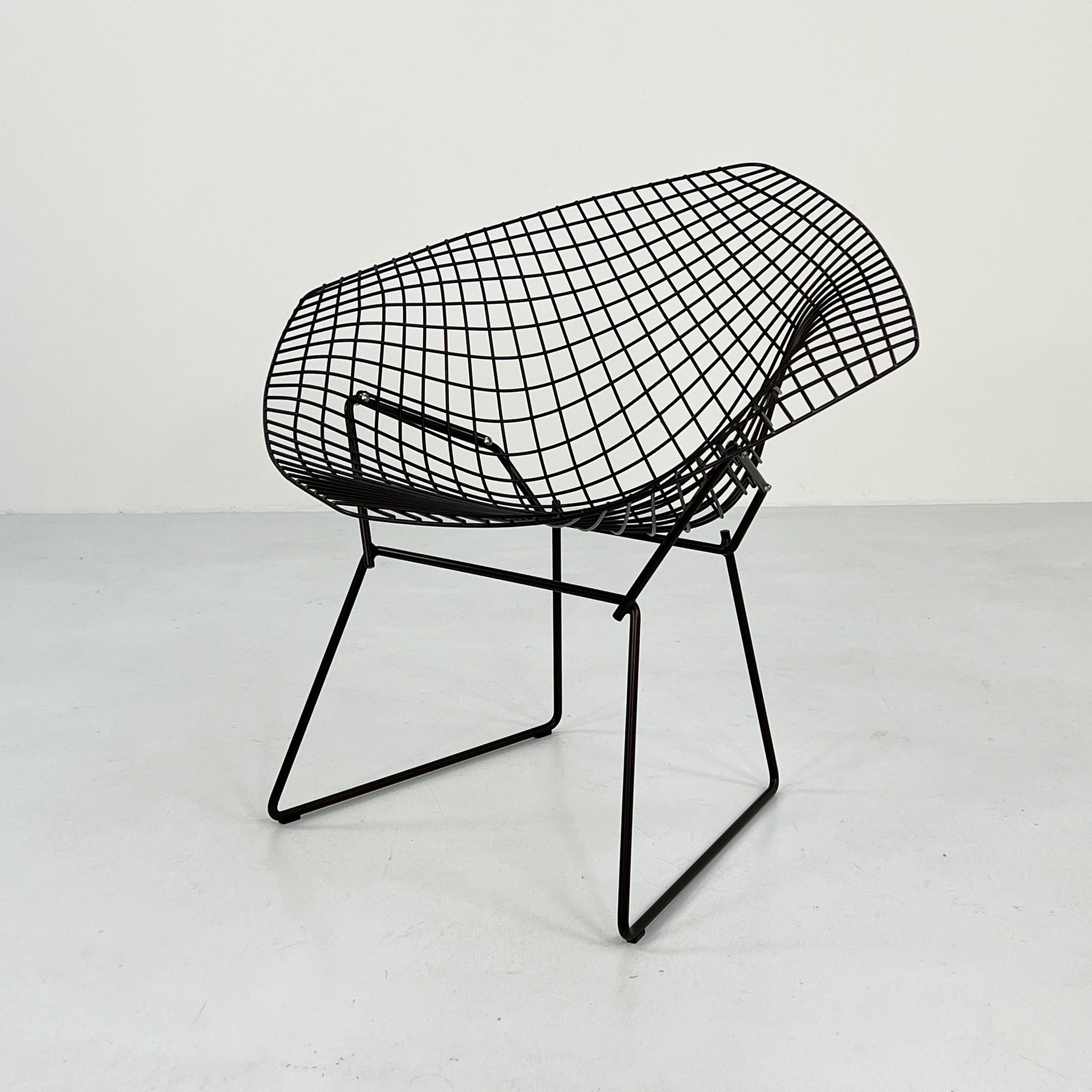Diamond Bronze armchair by Harry Bertoia for Knoll, 1990