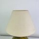 Vintage stoneware globe lamp