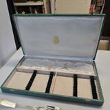 Silver-plated fish service from the mid-20th century