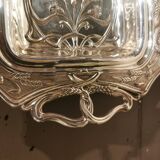 Art Nouveau silver-plated metal centerpiece by Armand Frenais
