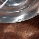 Tin and wood lamp
