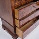 Secretary – Mahogany – Intarsia & Flame Structure – 4 Drawers – 1840s