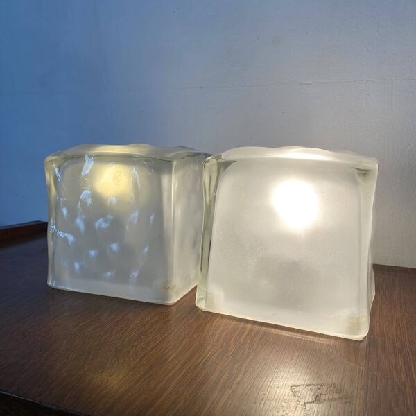 Lampes glaçon ikea vintage modèle Iviken