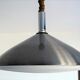 Vintage aluminum  hanging brushed ERCO - Germany s 1970