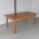 Dining set in natural oak by Meubelatelier Vanda, 1970s
