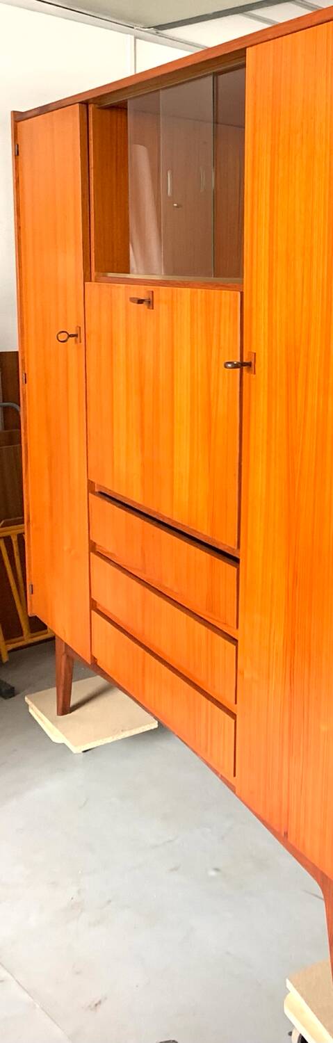 Vintage Scandinavian teak wardrobe