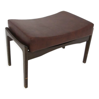 Ottoman scandinave ''Siesta'' Ib Kofod Larsen OPE- Möbler Suède 1960