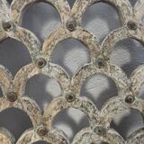 Jali - Antique Indian openwork wooden door no.6