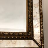 Mirror with a golden parclose  116x85cm