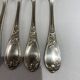 10 snail forks, rocaille model, Ercuis brand