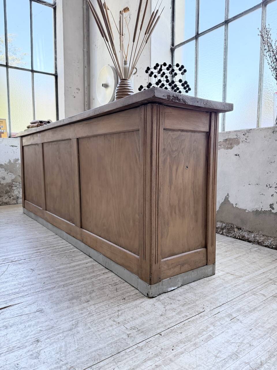 Walnut trade counter 2m5