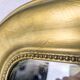 Louis-Philippe gold mirror with beaded moulding 62x92cm