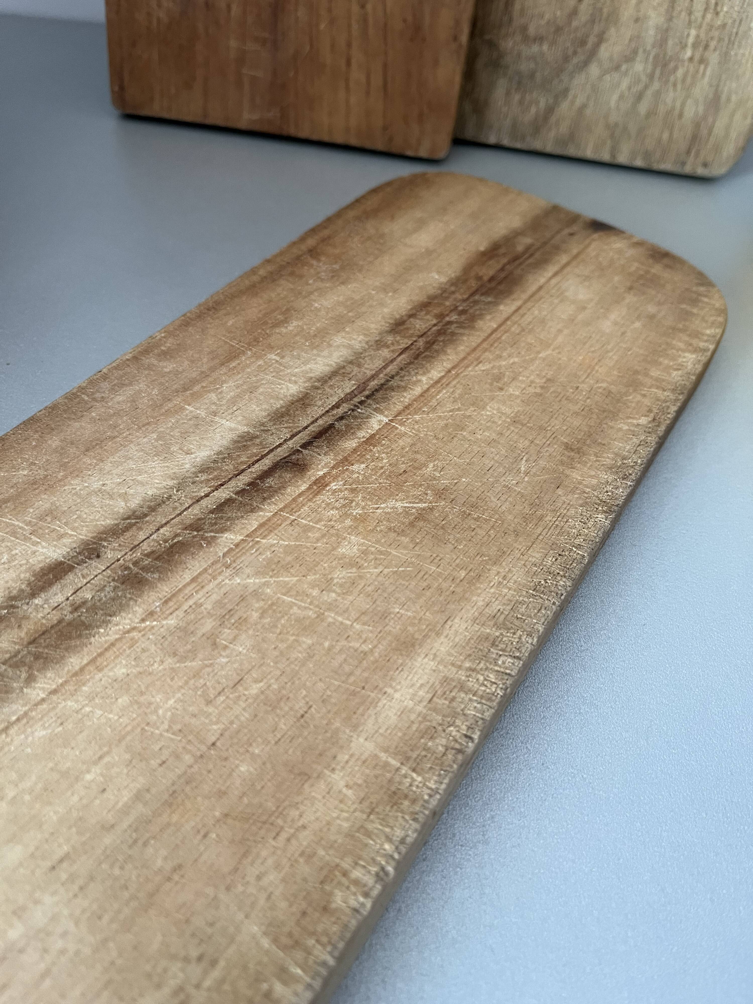 Set of wooden cutting boards