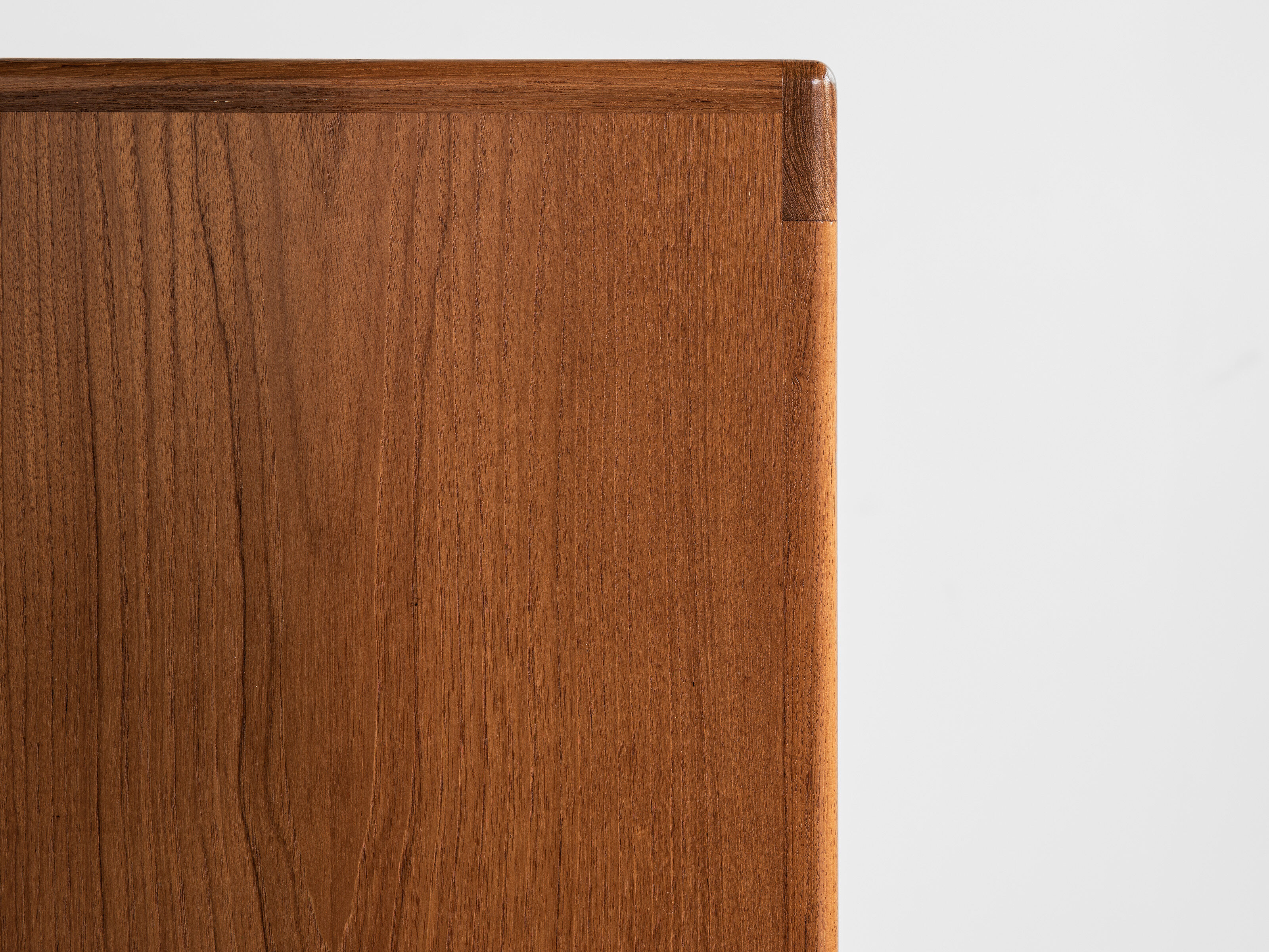 Midcentury danish cabinet with tambour doors by Dyrlund 1960s