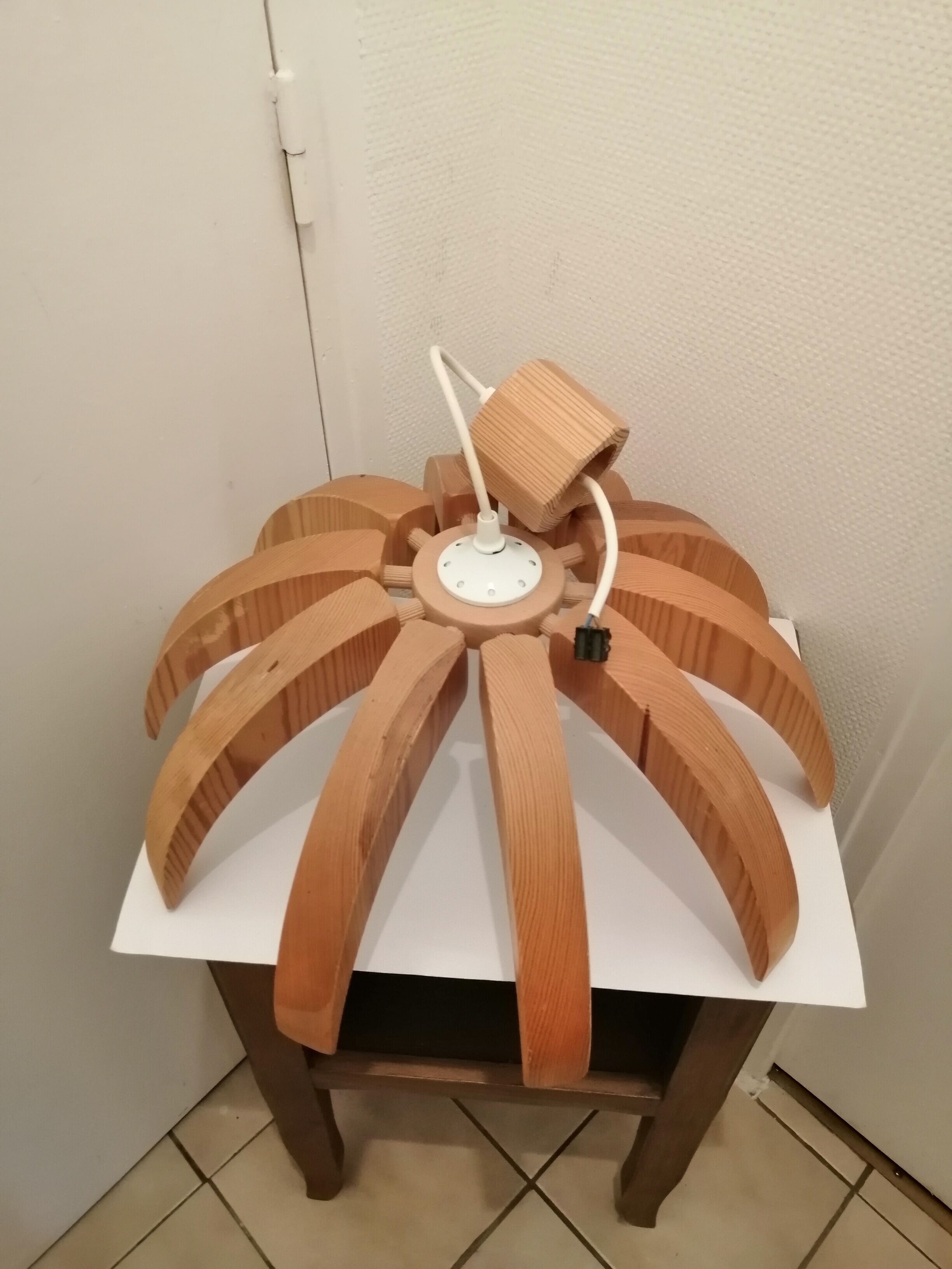 Vintage scandinavian pendant lamp