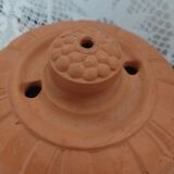 Terracotta butter dish with dome