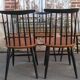 Set de 5  chaises scandinave Fanett d'Ilamri Tapiovaara