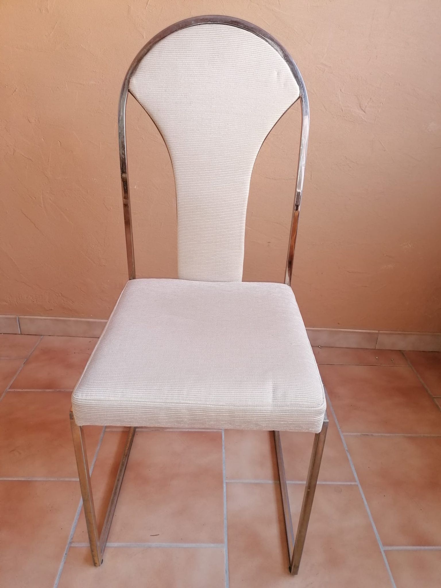 Belgo chrome vintage laitone lounge chairs, 1970s
