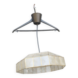 Octagonal suspension octagon lampshade mother-of-pearl pearl