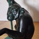 Lamp sculpture by Max Le Verrier