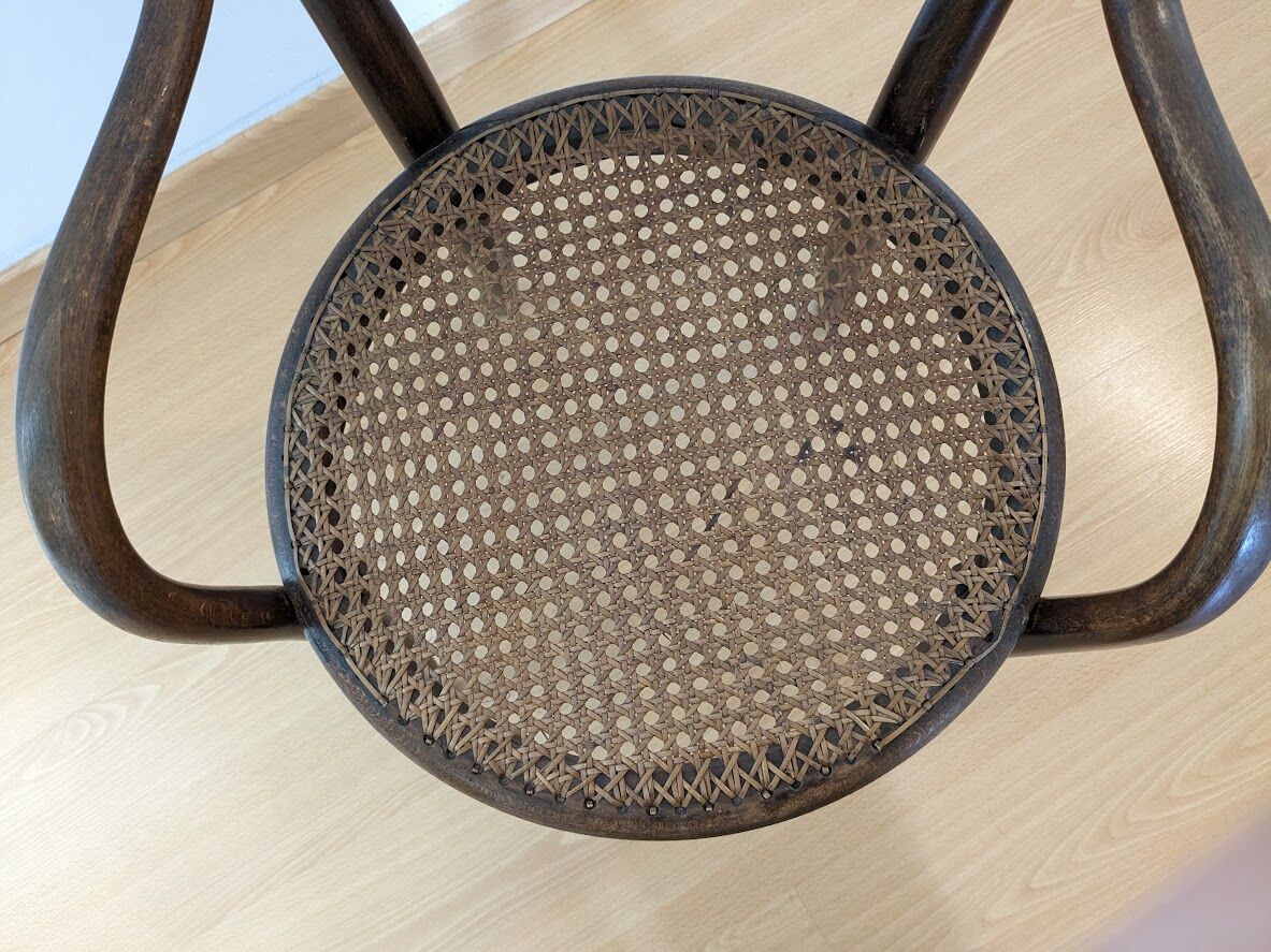Armchair thonet child curve and rare canning