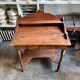 Dresser, dark wood vanity