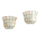 Pair of Art Deco Coquille Wall Sconces