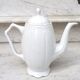 Worked white porcelain coffee maker