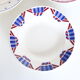4 mixed deep plates, Moulin des Wolves, Luneville, Badonviller