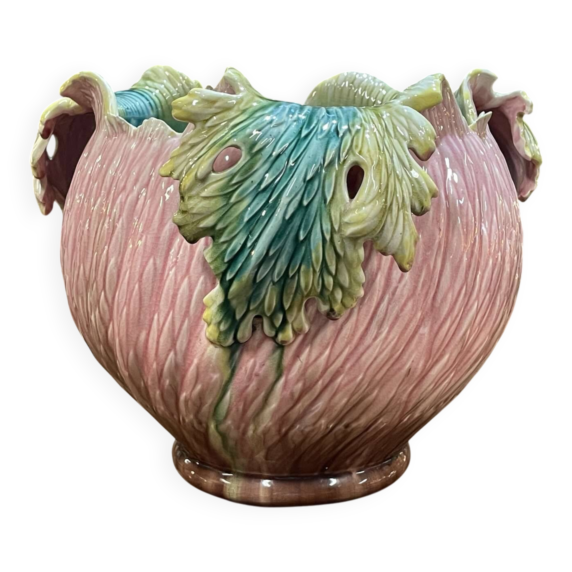 Early 20th century earthenware cachepot