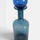 Scandinavia Modern Otto Bauer for Holmegaard Blue Glass Bottle Decanter